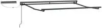 vidaXL Solar Electric Awning Frame 3 x 2 m Anthrazit