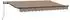 vidaXL Einziehbare Markise taupe 3,5x2m Stoff (3425753)