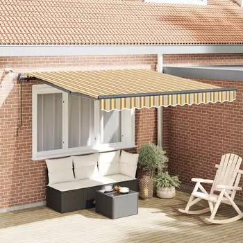 vidaXL Markisenstoff mehrfarbig 300x250cm Polyester (3330022)