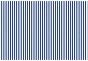 vidaXL Markisenersatzstoff blau und wei&szlig; 400x200cm Polyester (3444180)