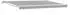 vidaXL Elektrische ausziehbare Markise anthrazit/weiß 4,5×3m (3421035)