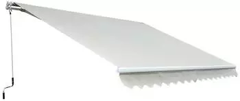 Outsunny Aluminium-Gelenkarm-Markise 4 x 3 m