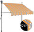 vidaXL Einziehbare Markise LED 100 cm