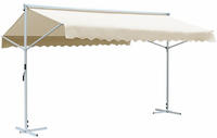 vidaXL Freistehende Markise 500x300 cm Creme