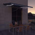 vidaXL Markise mit Windsensor & LED 450x300cm