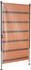 Angerer Klemm-Senkrechtmarkise 150 x 225 cm Ausfall: 150 cm orange/braun