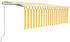 vidaXL Markise mit Windsensor & LED 400x300cm