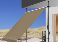 Quick Star Klemmmarkise Balkon Klemmmarkise (1-St) Montage ohne Bohren beige...