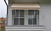 Angerer Freizeitm&ouml;bel Klemmmarkise beige, Ausfall: 150 cm, versch. Breiten