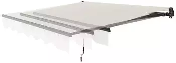 Juskys Markise 300 x 250 cm beige