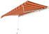 Konifera Gelenkarmmarkise 250x200cm Neigungswinkel verstellbar orange-braun