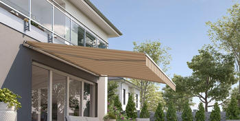 wismar Markisen Gelenkarmmarkise Classic 450x300cm beige