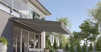 wismar Markisen Gelenkarmmarkise Classic 500x400cm grau