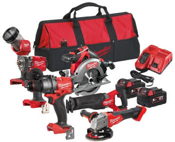 Milwaukee M18 FPP6F3-502B (2 x 5,0 Ah + charger + bag)