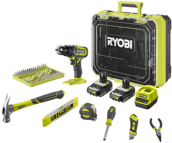 Ryobi Akku-Heimwerker-Set RPD18-2C20TAH