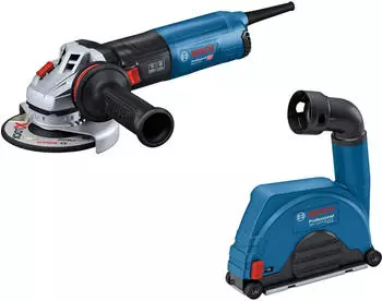 Bosch GWS 14-125 + GDE 115/125 FCT (0615A5004R)