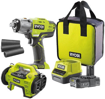 Ryobi 18 V ONE+ Radwechsel-Profi-Set