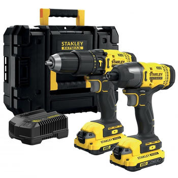 Stanley Fatmax V20 Akku Kombo Kit SFMCK465D2T-QW
