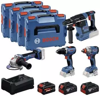 Bosch Professional Combo Kit 18V-Set ohne Akku (0615A500BJ)