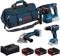 Bosch Professional 0615A500AH, Bosch Professional 3-teiliges Kombiset