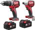 Milwaukee M18 BLPD + M18 BLID (2 x 5.0 Ah)