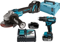 Makita DLX2334J, Makita Akku-Kombo-Kit DLX2334J, 18Volt, Werkzeug-Set
