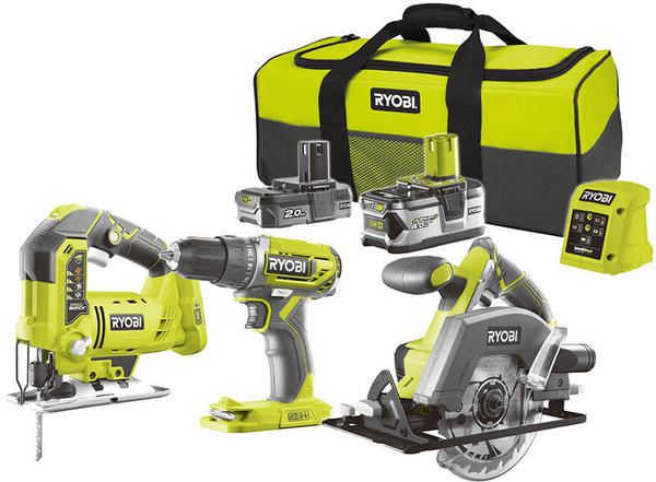 Ryobi R18DDJSCSP-242S (2x Akku 2Ah + 4Ah) 5133004309