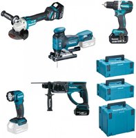 Makita DLX5066TJ, Makita Akku-Spezialset DLX5066TJ