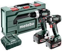 Metabo - Akku Combo Set 2.8.4 18v, Bs 18 Lt Bl + Ssd 18 Lt 200 Bl X 145 L