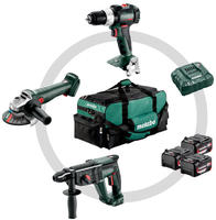 Akku Combo Set 3.1 18 V (685212000), SB 18 LT BL + W 18 L 9-125 Quick + KH 18 LTX 24,