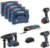 Bosch 0615990N34, Bosch Combo Kit 4 tool kit 18V 0615990N34 0615990N34