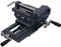vidaXL Schraubstock Kreuztisch Handbetrieben 150 mm