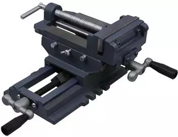 vidaXL Schraubstock Kreuztisch Handbetrieben 150mm (145385)
