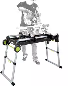 Trutzholm Untergestell Kappsäge/Gehrungssäge Maschinentisch klappbar rollbar 500kg (33477)