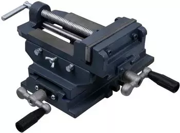 vidaXL Schraubstock Kreuztisch Handbetrieben 127mm (145384)