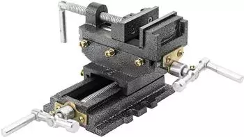 vidaXL Schraubstock Kreuztisch Handbetrieben 70mm (145383)