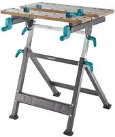 wolfcraft 301767, wolfcraft 1 MASTER 650 ERGO Spanntisch (65 cm, 72 cm) (301767) Grau