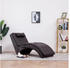 vidaXL Massage Chaiseloungue Kunstleder