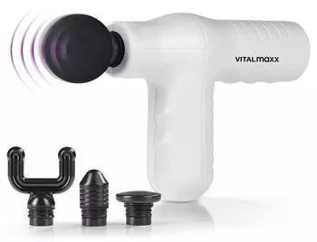 VITALmaxx Mini-Massage Gun Smart Grip wei&szlig;