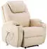 MCombo Massagesessel mit Heizung /Liegefunktion (7061) creme