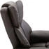 HomCom Massagesessel mit Fußhocker braun