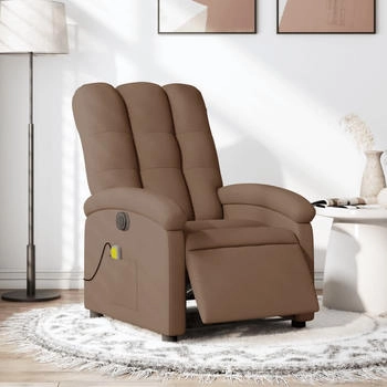 vidaXL Massagesessel Elektrisch Stoff (3204084)