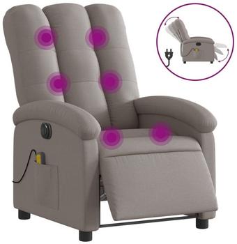 vidaXL Massagesessel Elektrisch Stoff (3204088)