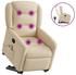 vidaXL Massagesessel mit Aufstehhilfe Stoff (33032)