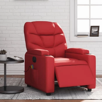 vidaXL Massagesessel Elektrisch Kunstleder (3204656)