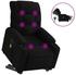 vidaXL Elektrischer Massagesessel mit Aufstehhilfe Stoff (32066)