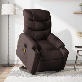 vidaXL Elektrischer Massagesessel mit Aufstehhilfe Stoff (3206677)