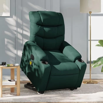 vidaXL Elektrischer Massagesessel mit Aufstehhilfe Stoff (3206678)