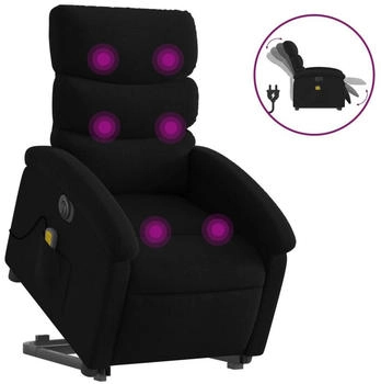 vidaXL Elektrischer Massagesessel mit Aufstehhilfe Stoff (32040)