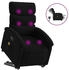 vidaXL Elektrischer Massagesessel mit Aufstehhilfe Stoff (32040)